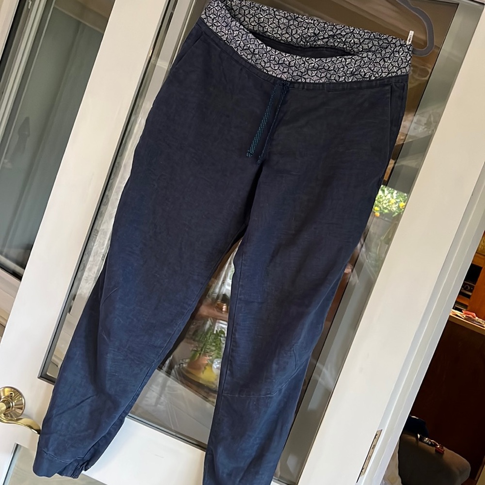 Patagonia chambray pull on pants